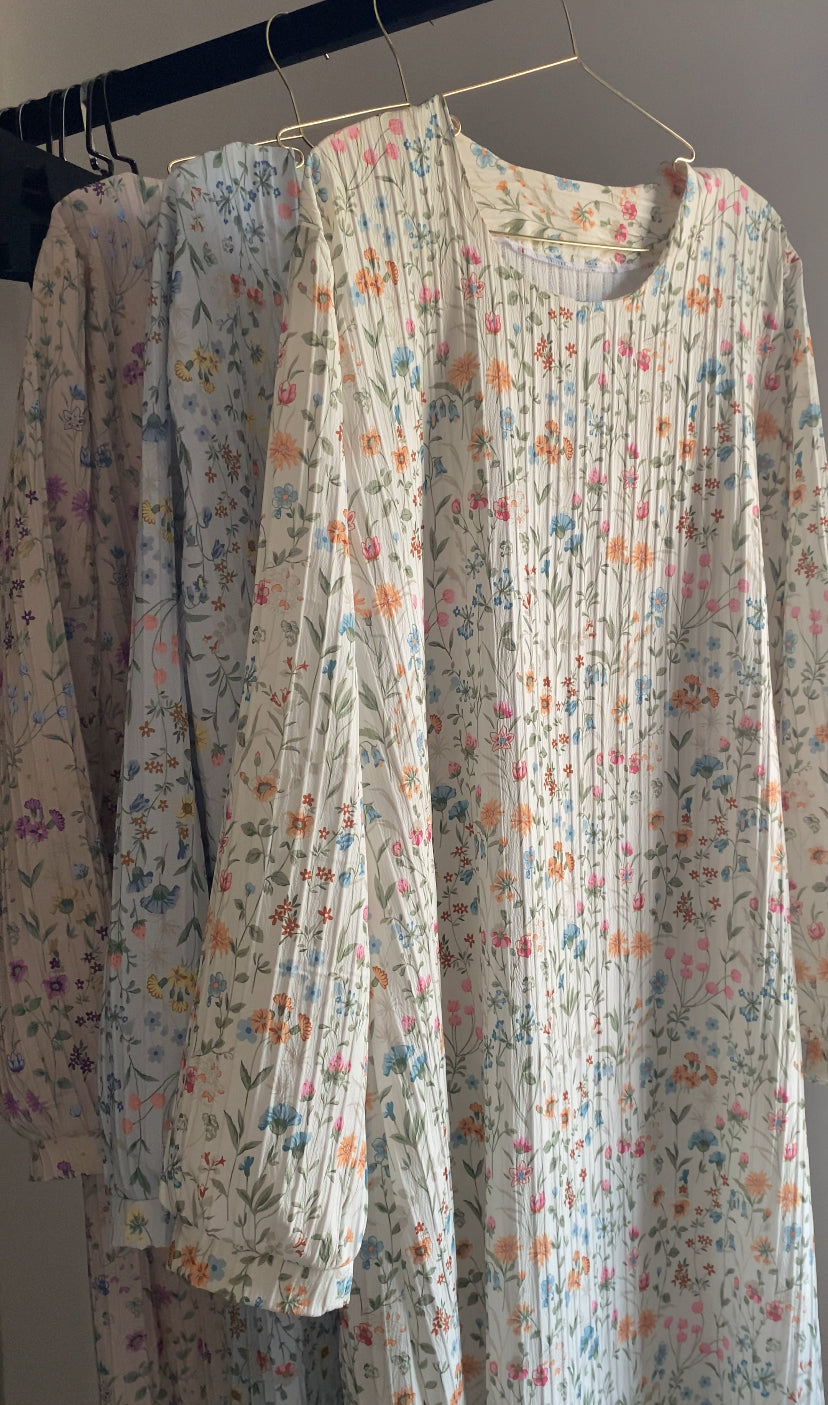ROBE FLORA🪷🎀💗